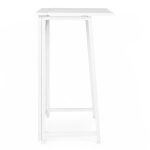 Sklopivi sto za kompijuter 80x45 cm Laptop Table White ModernHome - Слика 8