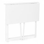 Sklopivi sto za kompijuter 80x45 cm Laptop Table White ModernHome - Слика 16