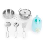 Spoljna drvena kuhinja sa dodacima za igru u pesku i blatu 05 - ECOTOYS - Слика 8