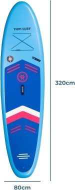 SUP DASKA YIW 3,2M BLUE - Слика 5