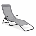 Progarden bastenska lezaljka svetlo siva