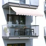 Tenda za terasu i balkon sa podešavanjem visine 3x1.2m Beige Multigarden - Слика 9