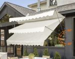 Tenda za terasu i balkon sa podešavanjem visine 3x1.2m Beige Multigarden - Слика 10