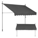 Tenda za terasu i balkon sa podešavanjem visine 3x1.2m Gray Multigarden - Слика 2
