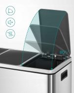 Trostruka kanta za odvajanje otpada, 3x18l - Слика 5