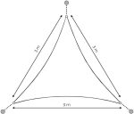 Trouglasto jedro 3x3x3m - gray ModernHome - Слика 9