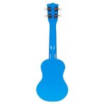 Ukulele drvena gitara za decu sa 4 najlonske žice i trzalicom plava – ECOTOYS - Слика 7