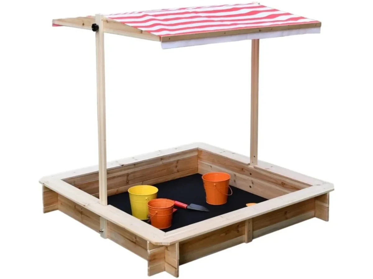 Kinder Home dečiji pesčanik sa podesivim krovom i UV zaštitom C766 - Слика 2