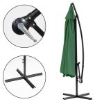 Veliki 3m suncobran Green - Слика 3