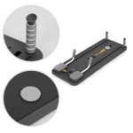 Višenamenska pilates reformer daska, sklopiva, sa LCD ekranom i ekspanzerima, ModernHome - Слика 10