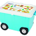 Konstruktorski set za decu + kolica 368 delova Pilsan