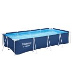 Bestway Pravougaoni Bazen 4.00x2.11m 5.700L – Steel Pro® 56405 (400x211x81 cm)
