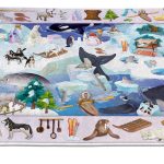 Edukativni 3D tepih "Arktik" 130x180 cm