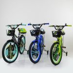 724-20” Deciji bicikl sa pomocnim tockovima ”Crosser” plava - Слика 2