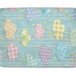 3D prostirka-tepih "Šareni oblačići" 100x150 cm