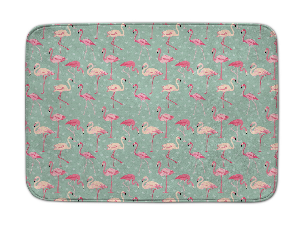 Print-882_US 3D prostirka-tepih "Flamingosi" 130х180 cm - Слика 1