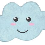 3D prostirka "Oblačić" plavi 60x100 cm