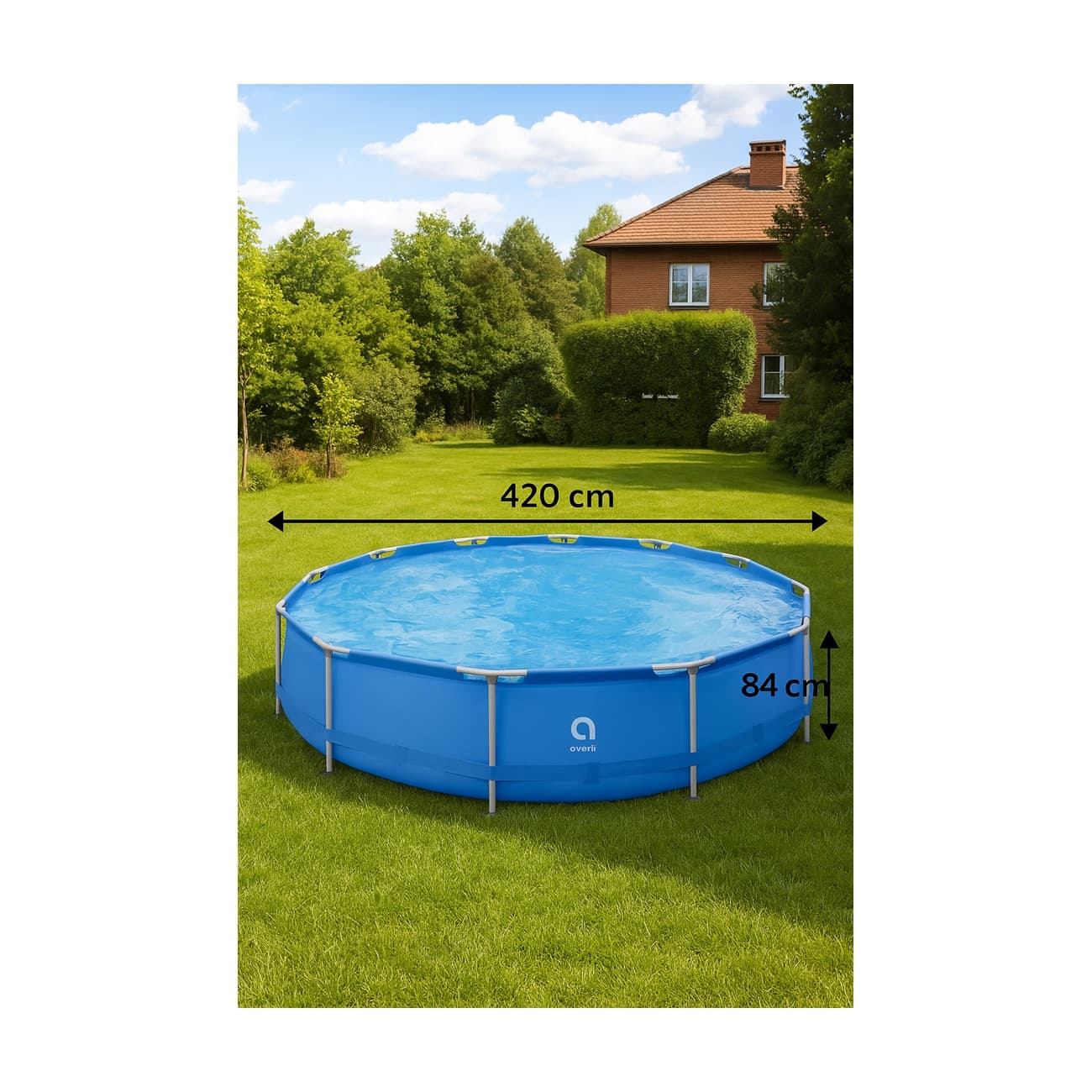 26-337200-1 Avenli, montažni bazen, 420k84 cm - Слика 1