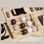 Montesori drvena tabla za motoriku Medved KINDER HOME - Слика 6