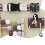 Montesori drvena tabla za motoriku Medved KINDER HOME - Слика 5
