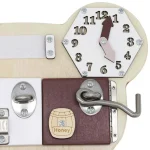 Montesori drvena tabla za motoriku Medved KINDER HOME - Слика 3