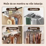 SuperHome Sklopiva Sušilica za Veš WS-D6 - Слика 5