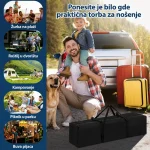Venturo Garden 3x3m Sivi Paviljon sa mehanizmom - Слика 4