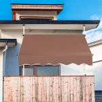 Montelux Easy 150x120cm Braon Balkonska Tenda - Слика 4