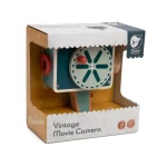 Classic World Drvena Vintage Movie Camera - Слика 3