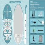SUP DASKA 320cm x 83cm x 15cm FW04A