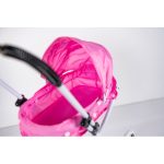 Dečija kolica za lutke sa korpom – roze - Слика 2