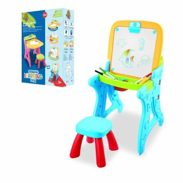Sto-I-Tabla-Sa-Stolicom-Plavi-2u1-Milla-1 STO I TABLA SA STOLICOM PLAVI 2U1 MILLA - Слика 1