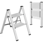 SuperStep Kućne Aluminijumske Merdevine 2 SLIM - Слика 4