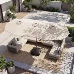 Venturo Garden 4x2m Bež Suncobran Pravougaoni - Слика 7
