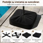 Venturo Garden 4x2m Bež Suncobran Pravougaoni - Слика 6
