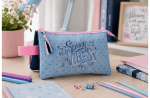 MOVOM SPRING VIBES prazna pernica sa 3 pregrade - plava - Слика 2