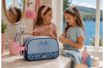 MOVOM SPRING VIBES dečiji neseser sa 2 pregrade - plava - Слика 2