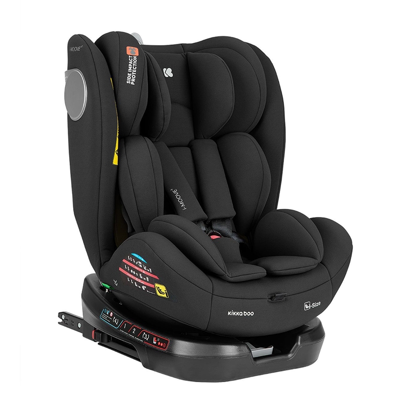 12 Autosedište Kikka boo I-Moove 2 I-SIZE ISOFIX Black KKB00101 - Слика 1