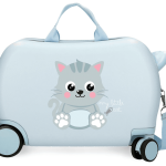 ROLL ROAD HAPPY PETS dečiji kofer na točkićima - sky blue