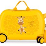 ROLL ROAD HAPPY PETS dečiji kofer na točkićima - žuta
