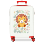 ROLL ROAD HAPPY PETS dečiji kofer 50 cm - bela/crvena