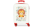 ROLL ROAD HAPPY PETS dečiji kofer 50 cm - bela/crvena