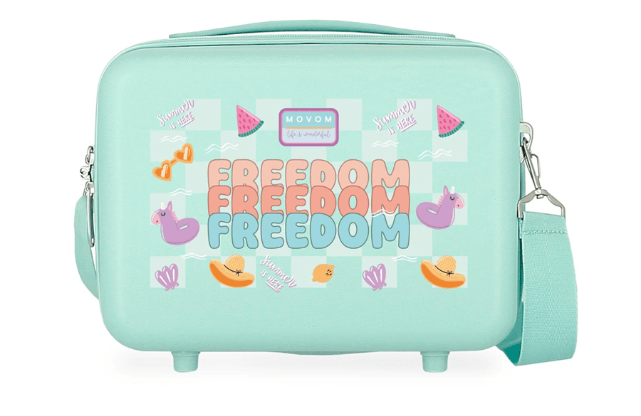 130063103035 MOVOM FREEDOM dečiji neseser - mint - Слика 1