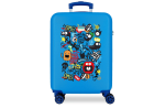 MOVOM MONSTERS dečiji kofer 55 cm - plava