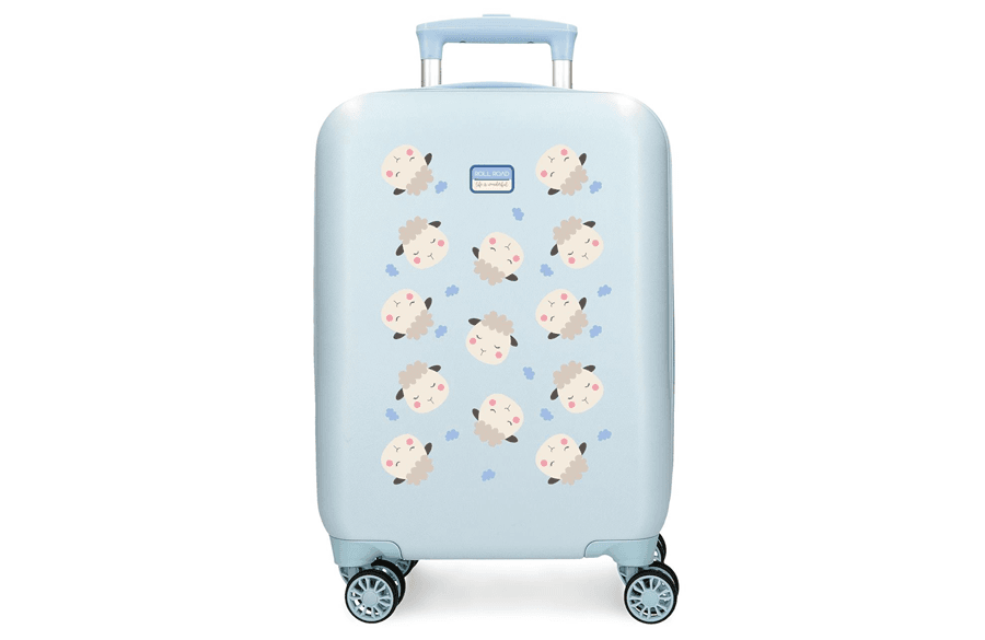 130070105033 MOVOM BABY PETS dečiji kofer 50 cm - plava - Слика 1