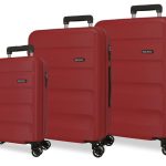 ROLL ROAD FLEX set kofera 3/1 - bordo