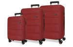 ROLL ROAD FLEX set kofera 3/1 - bordo