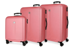 ROLL ROAD CAMBOYA set kofera 3/1 - orchid pink
