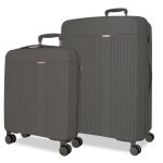 MOVOM NEW TRENDY set kofera 2/1 - siva