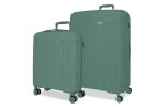 MOVOM NEW TRENDY set kofera 2/1 - zelena